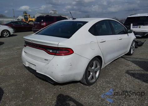 2013 Dodge Dart Gt из США, поврежденный, VIN 1C3CDFCB1DD325857